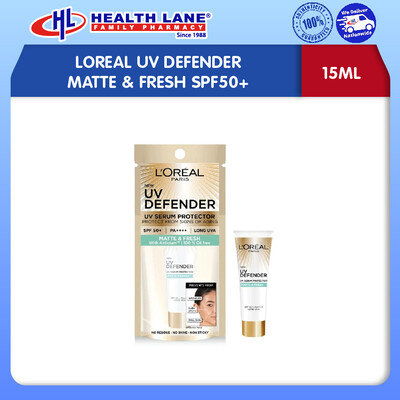 LOREAL UV DEFENDER MATTE & FRESH SPF50+ (15ML)